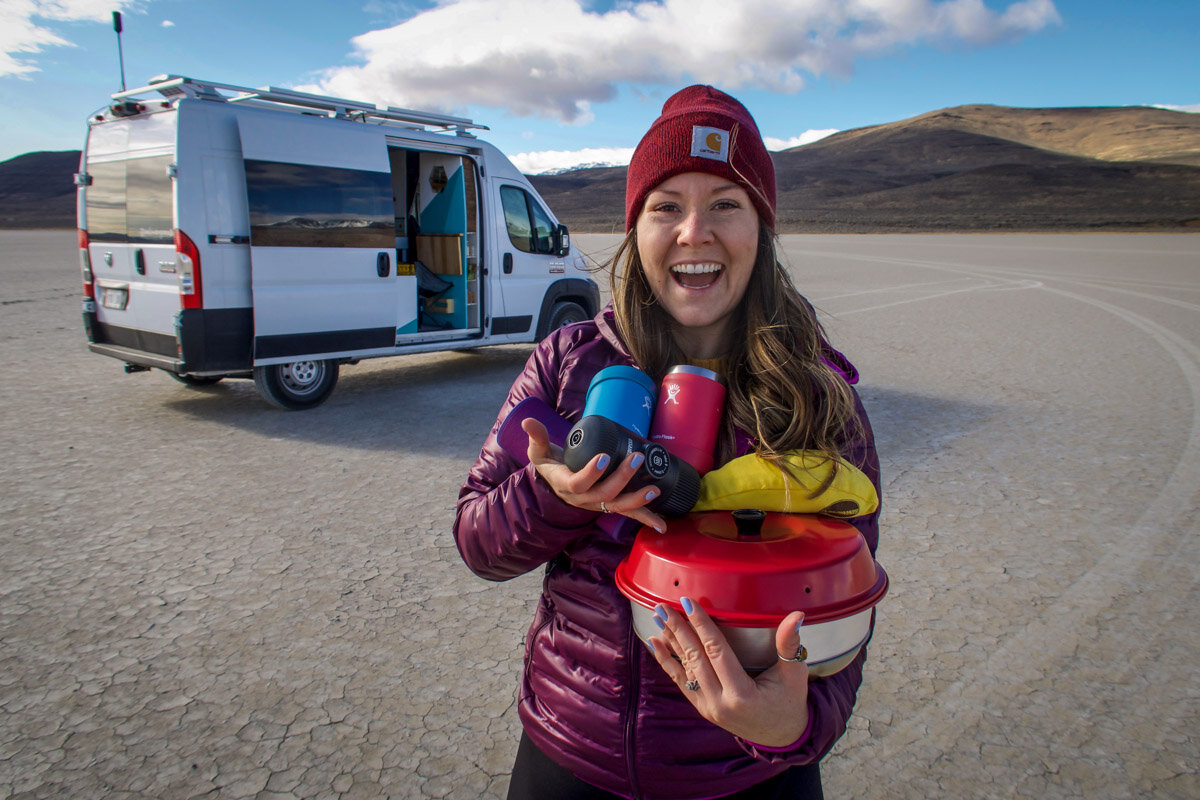11 sustainable camping gadgets for vanlife