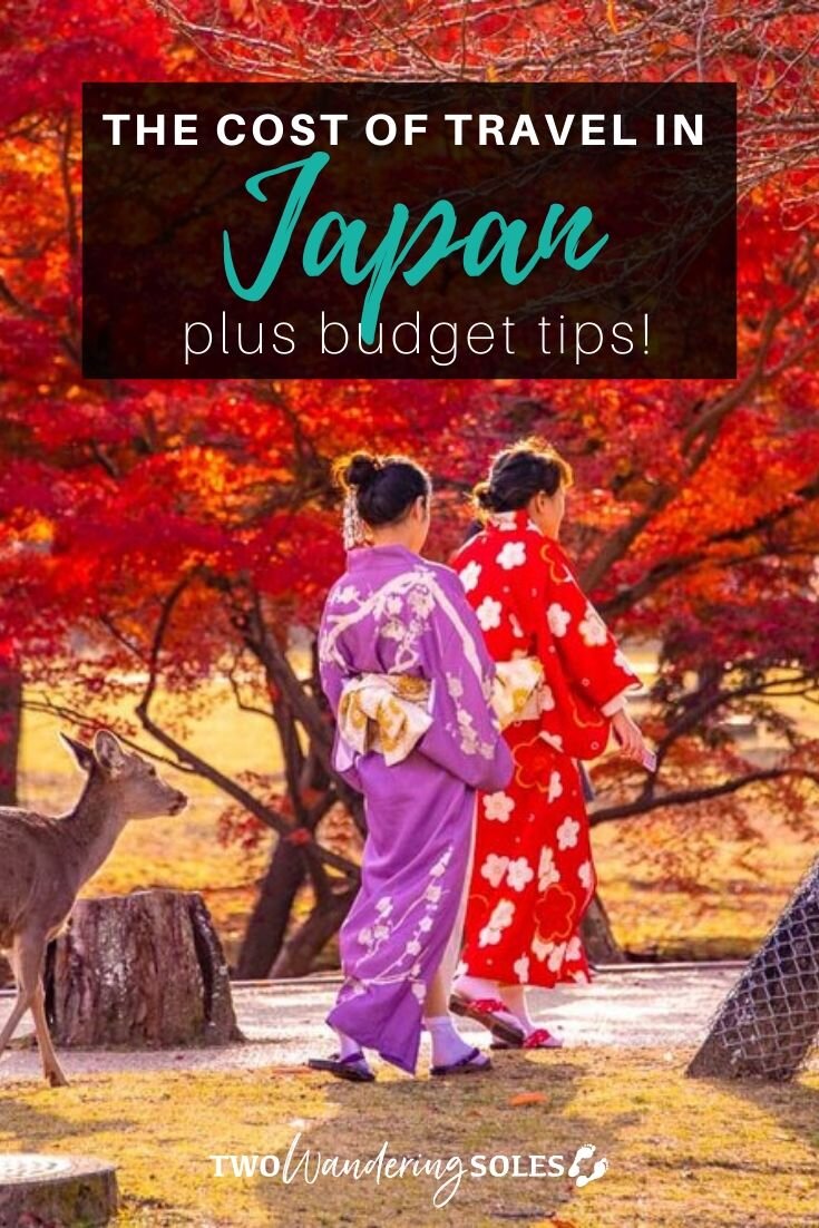 cost of travel in japan