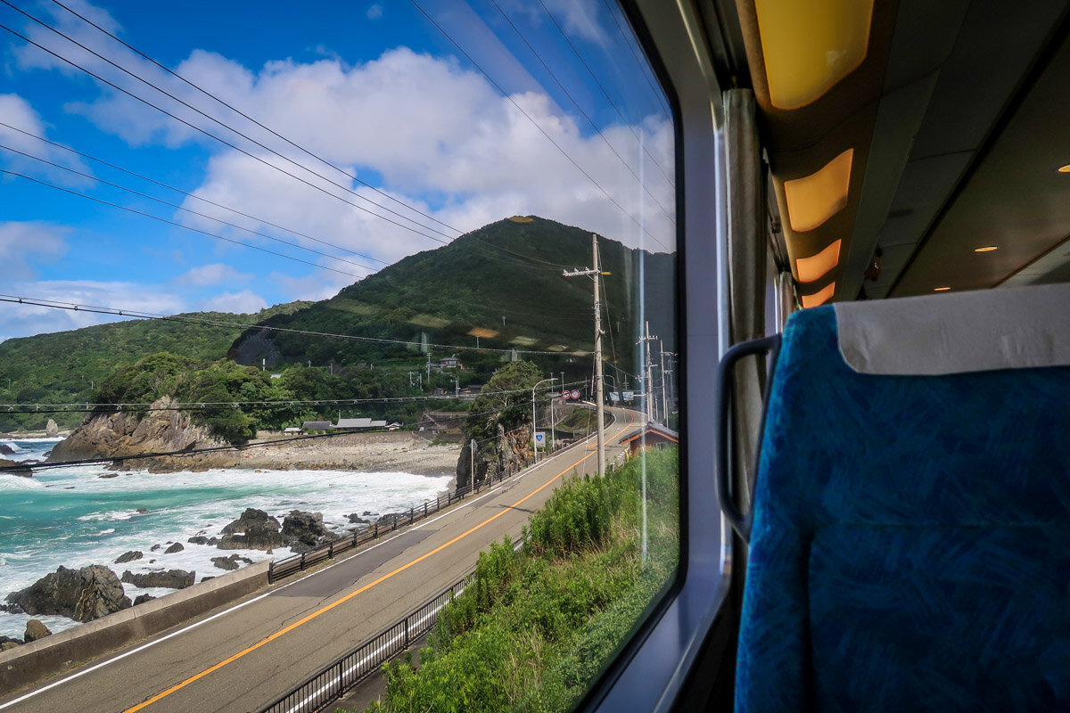 Where to buy a Japan Rail Pass Train window