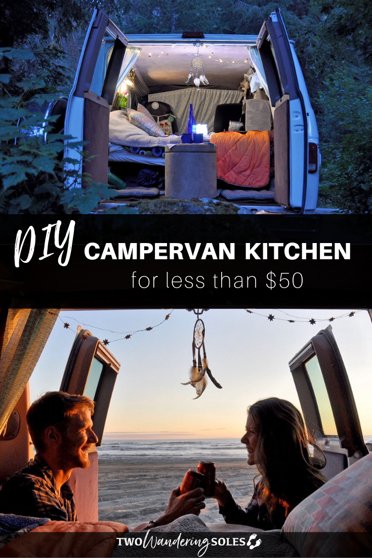 DIY Campervan Kitchen
