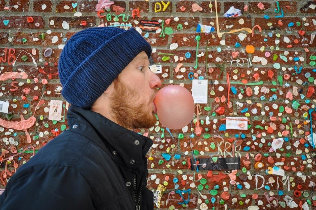 Post Alley Gum Wall Seattle Ben