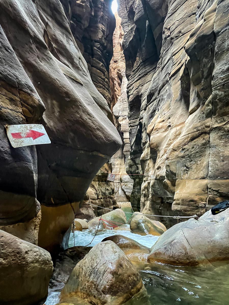 Wadi Mujib Siq Trail: Coolest Canyon Hike in Jordan | Two Wandering Soles