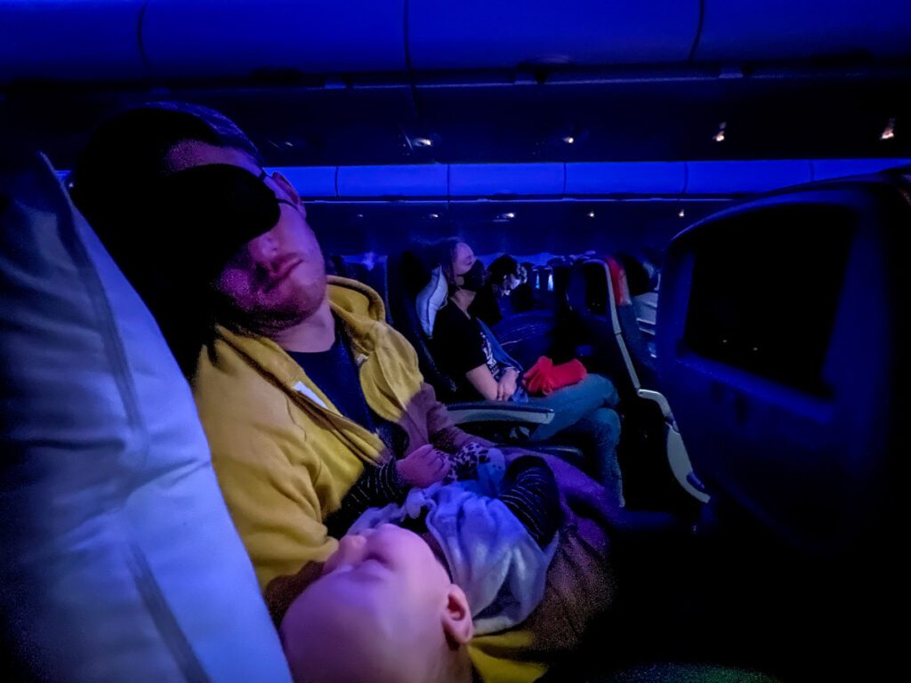 Flying with a baby