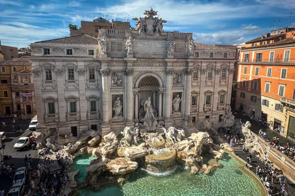 Trevi Fountain Rome Italy