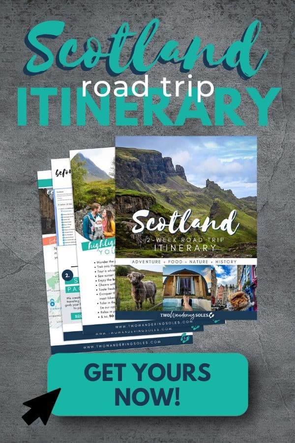 Scotland Road Trip Itinerary mobile banner