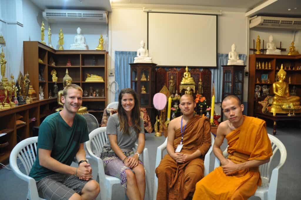 Monk Chat Chiang Mai Thailand
