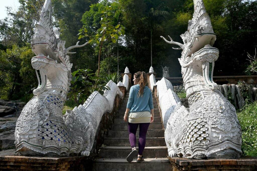 Pilgrims Path Wat Pha Lat Chiang Mai Thailand 2