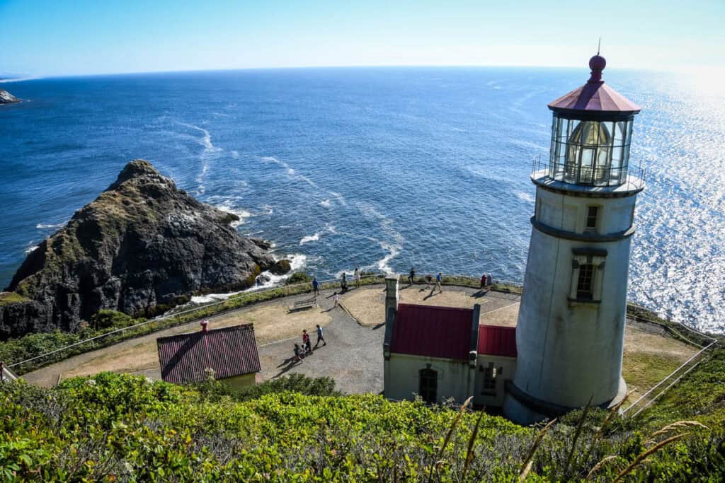 Heceta Head Lighthouse Oregon Coast