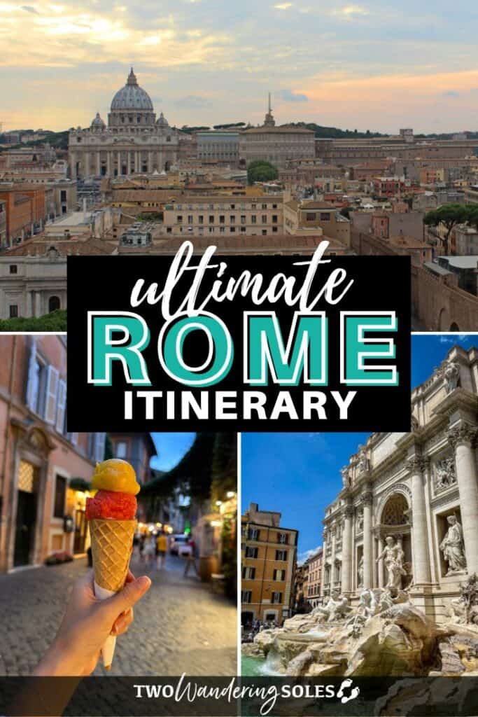 3 days in Rome Italy | Two Wandering Soles