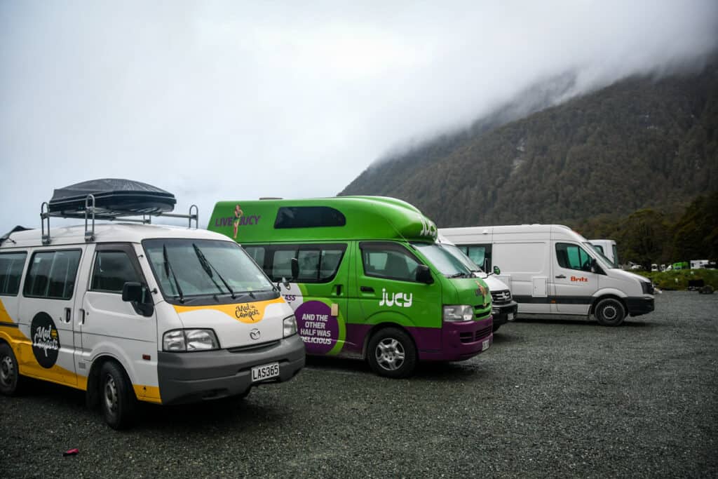 Campervan rentals New Zealand