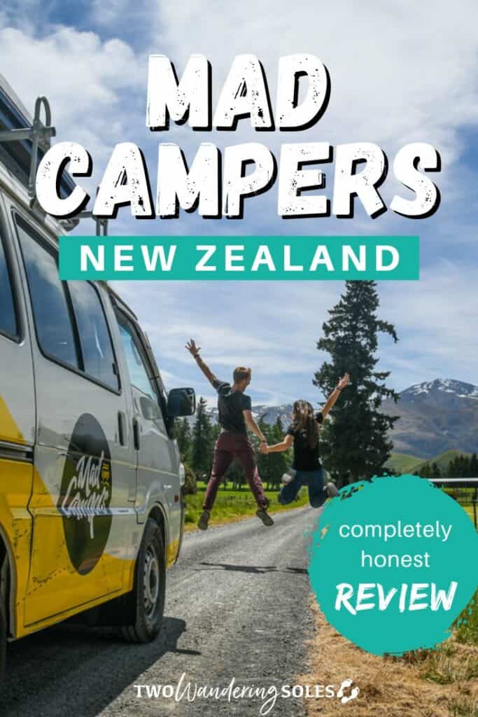 Mad Campers New Zealand review (Pin E)