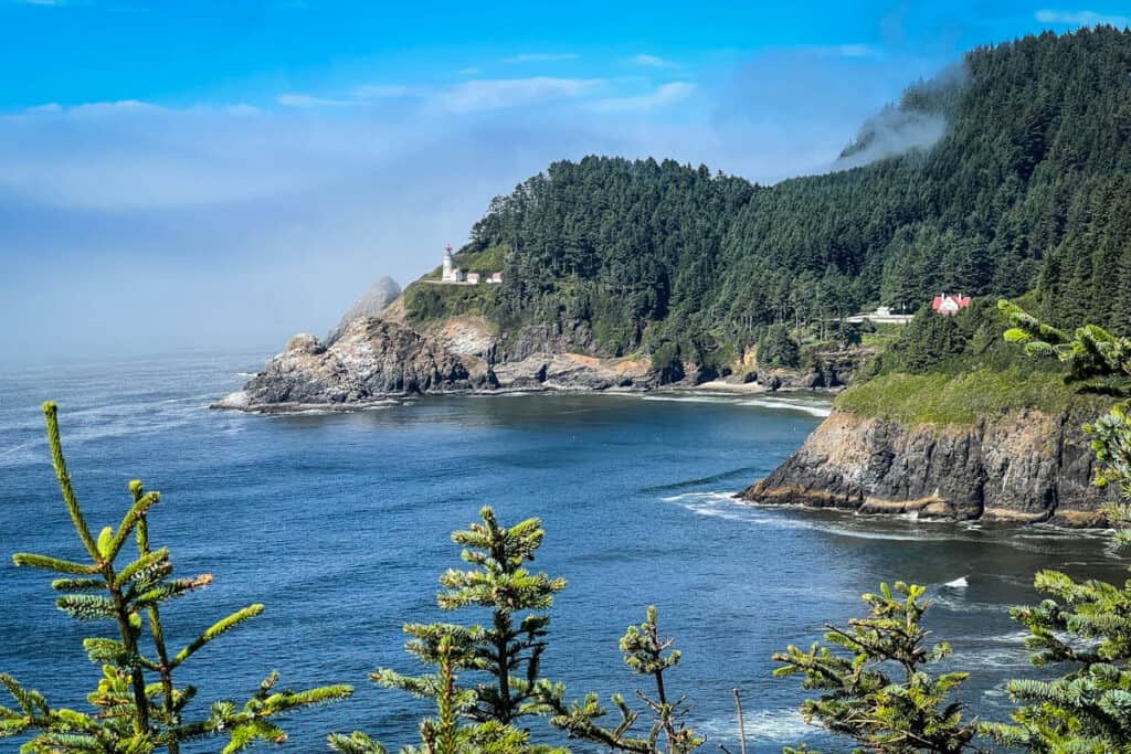 Heceta Head Lighthouse Florence Oregon Coast