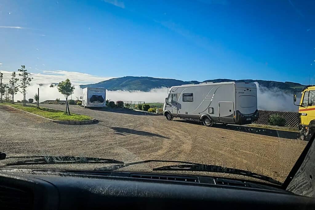 Aire de camping-cars Empurany France (Veerle and Koen)