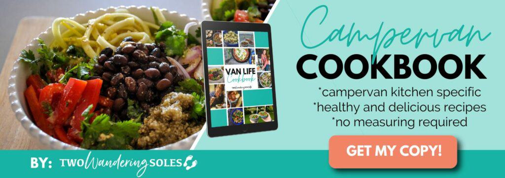 Campervan Cookbook - sales banner