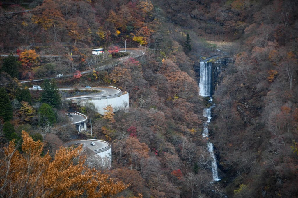 View from Akechidaira Ropeway Observation Nikko Japan