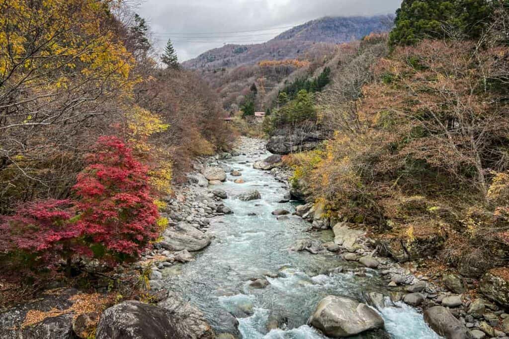 Kamikochi Nagano Japan in autumn