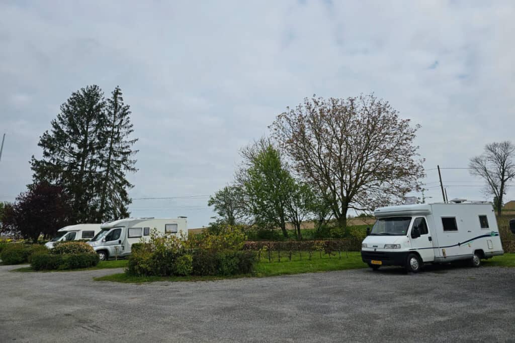 free RV campsite France (Veerle and Koen)