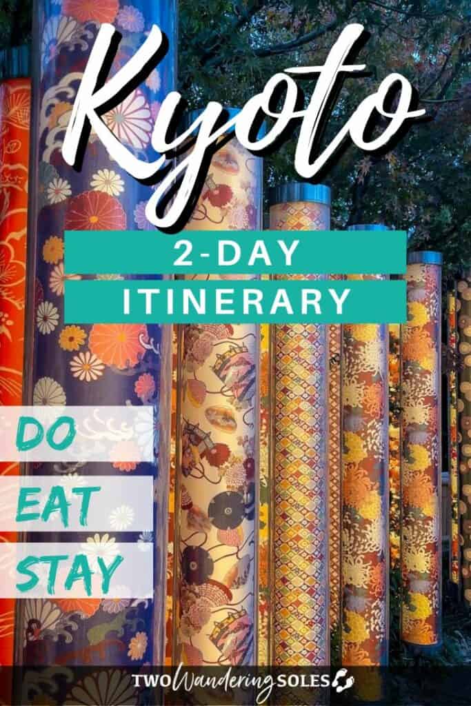 2 day Kyoto itinerary (Pin E)