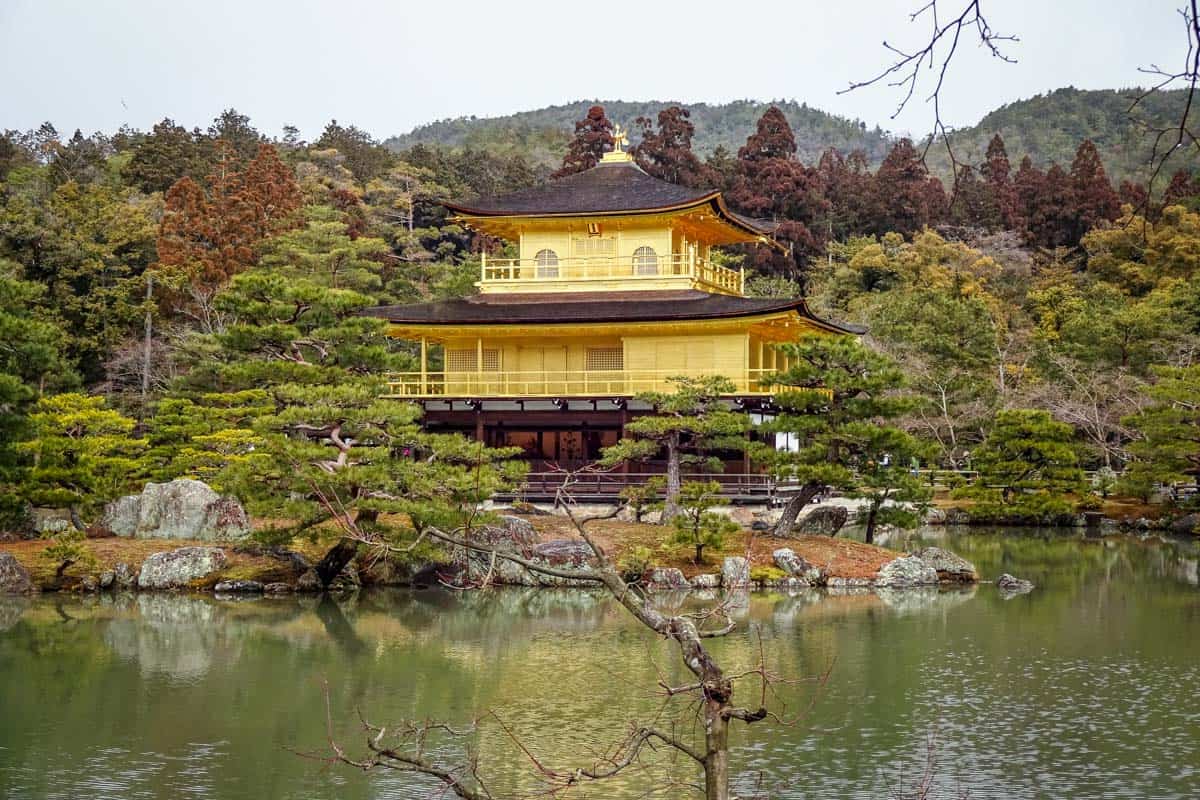 Kinkaku-ji Temple Golden Pavilion Kyoto Japan