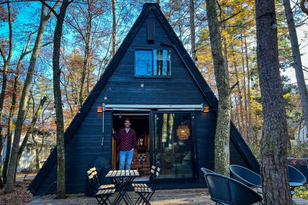 A-frame Airbnb Hakuba Japan