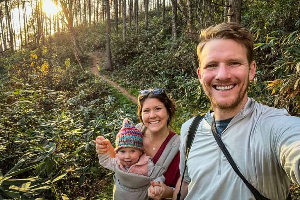 Japan with kids hike