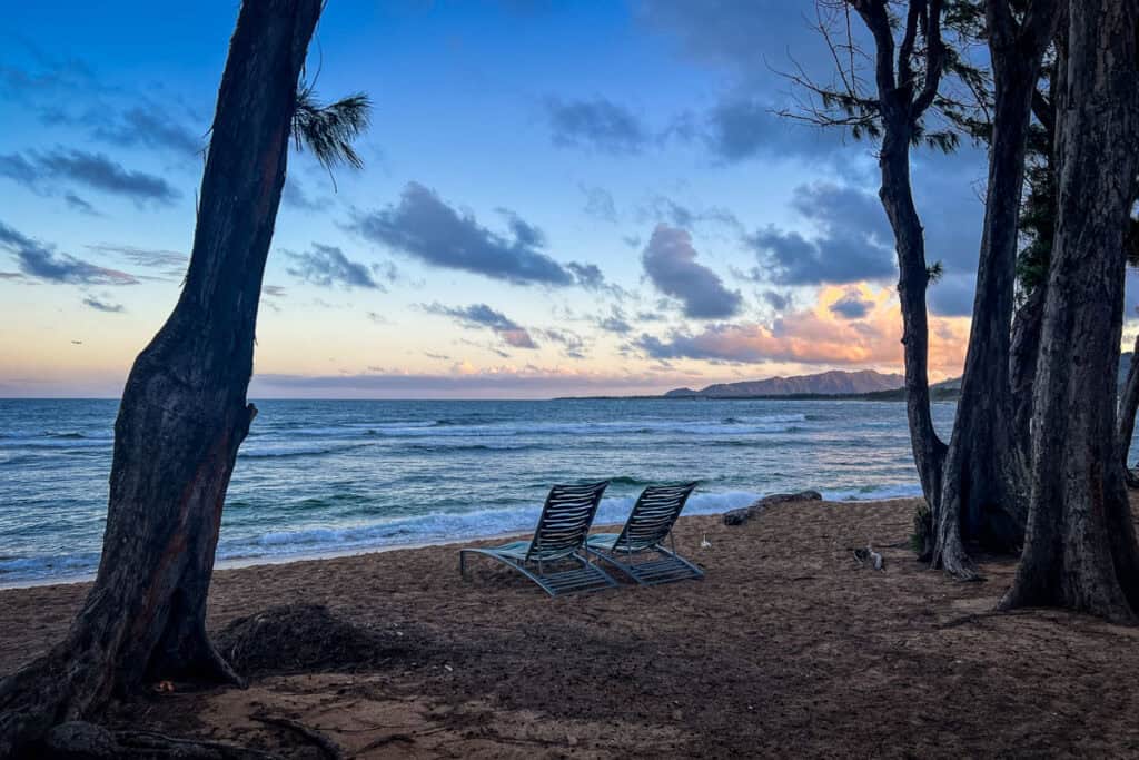 Hawaii beach chairs