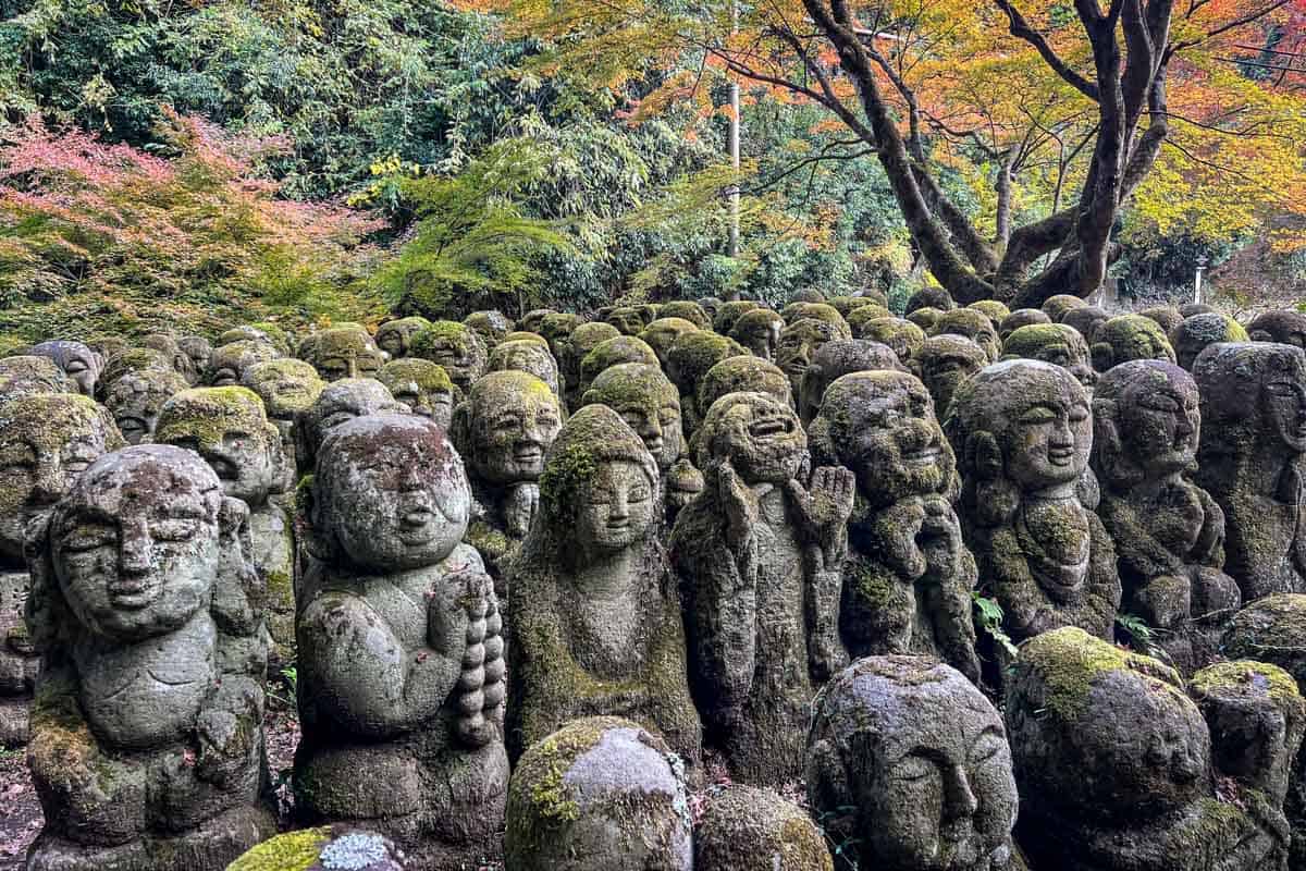 Otagi Nenbutsu-ji Temple Arashiyama Kyoto Japan