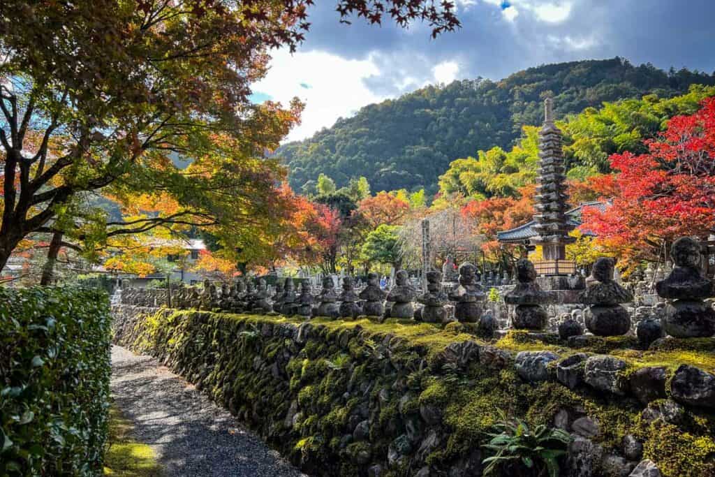 Adashino Nenbutsu-ji Temple Arashiyama Kyoto Japan