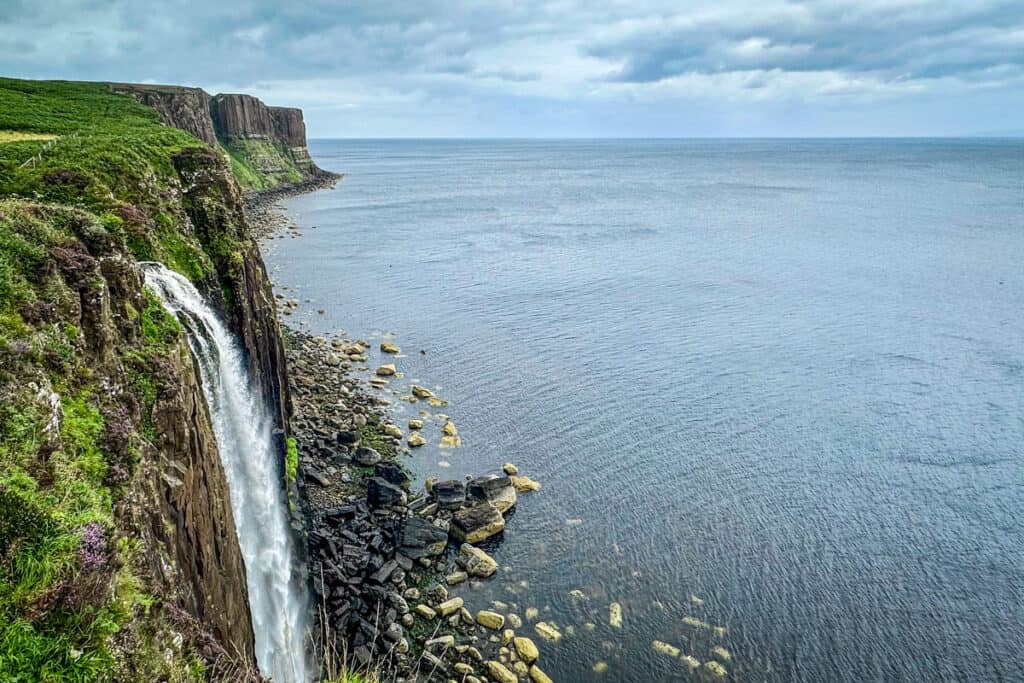 Kilt Rock and Mealt Falls Isle of Skye Scotland