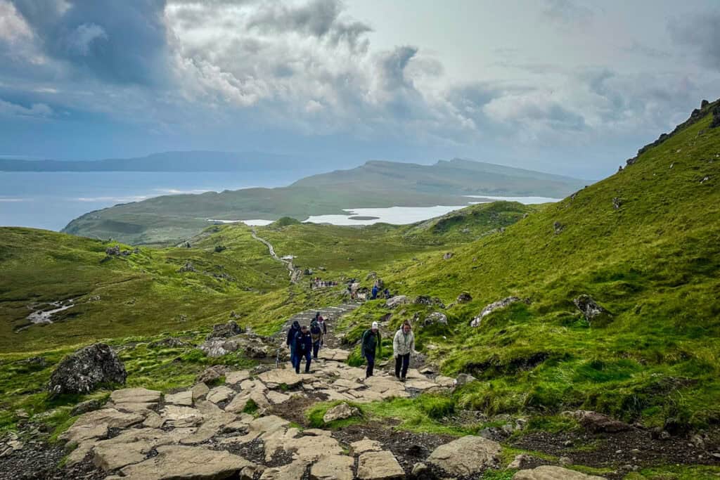 Old Mand of Storr hike Isle of Skye Scotland