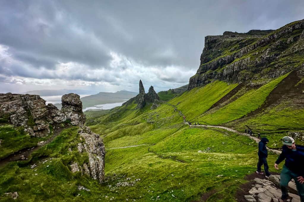 Old Mand of Storr hike Isle of Skye Scotland