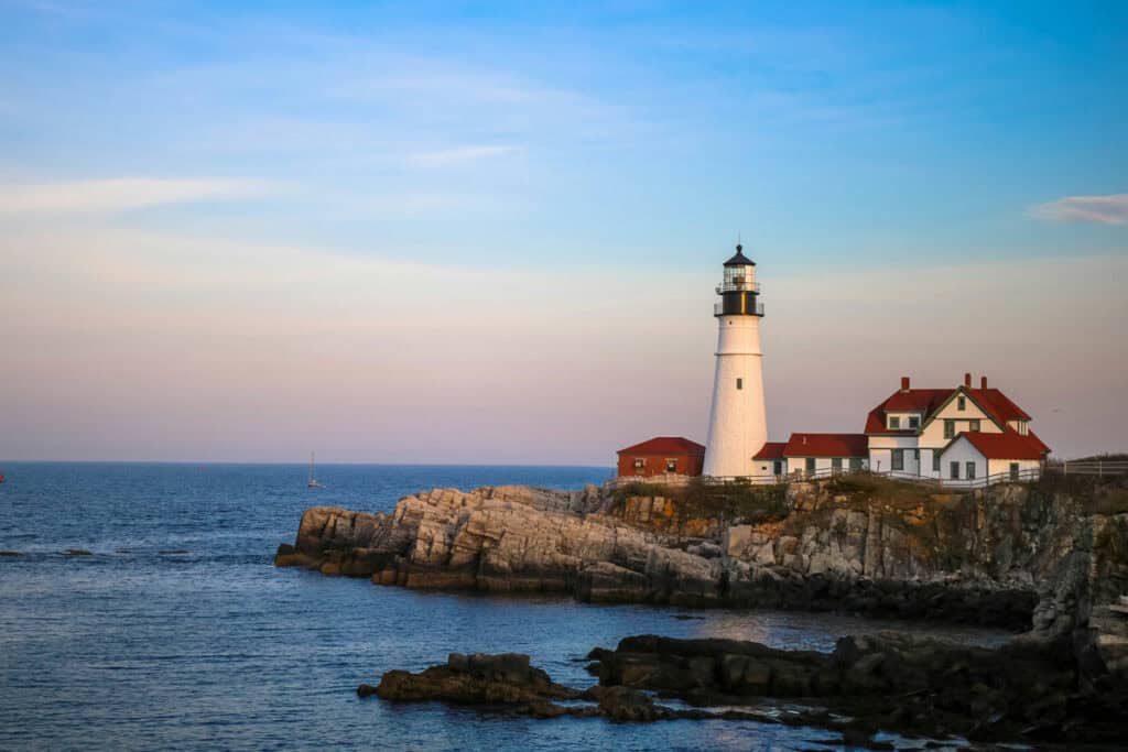 Portland Head Light Lighthouse in Maine (Mercedes Mehling)