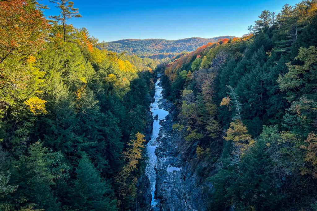 Quechee Gorge Woodstock Vermont