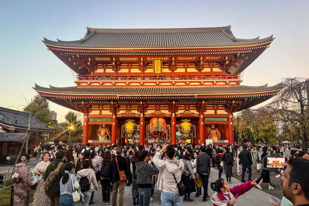 Senso-ji Temple Tokyo Japan