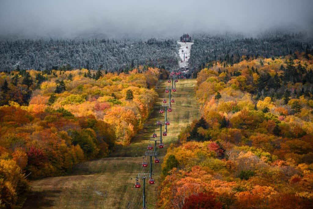 Stowe Mountain Resort Gondola Vermont