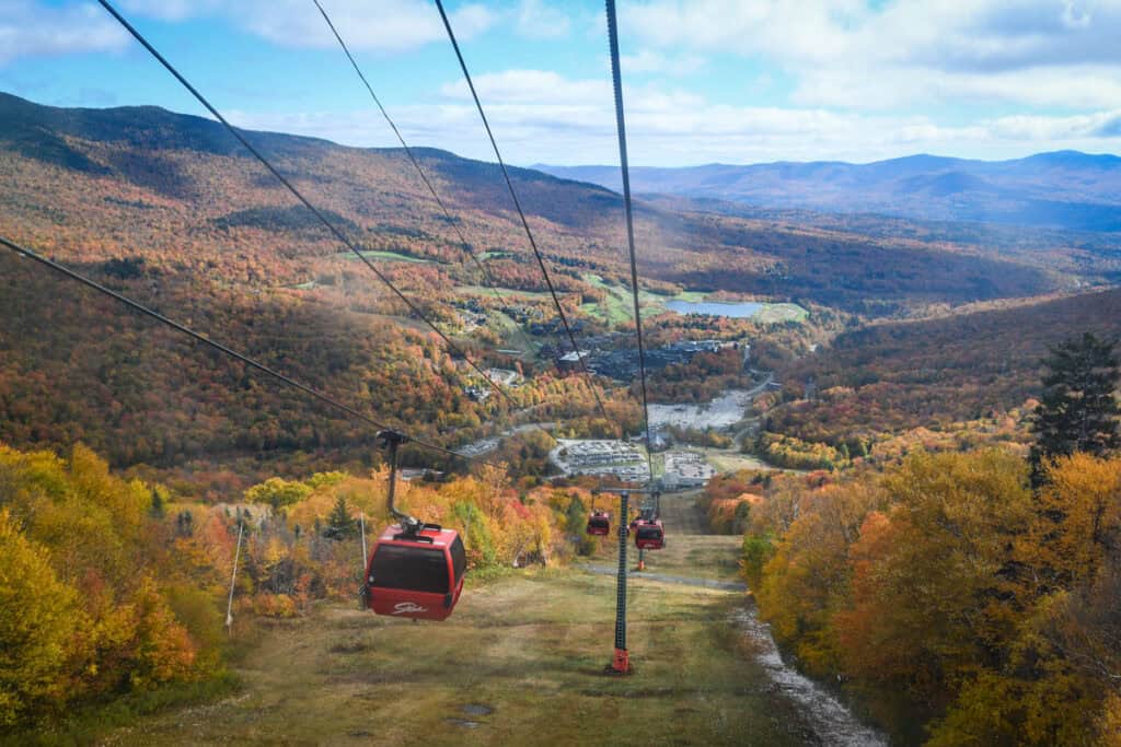 Stowe Mountain Resort Gondola Vermont