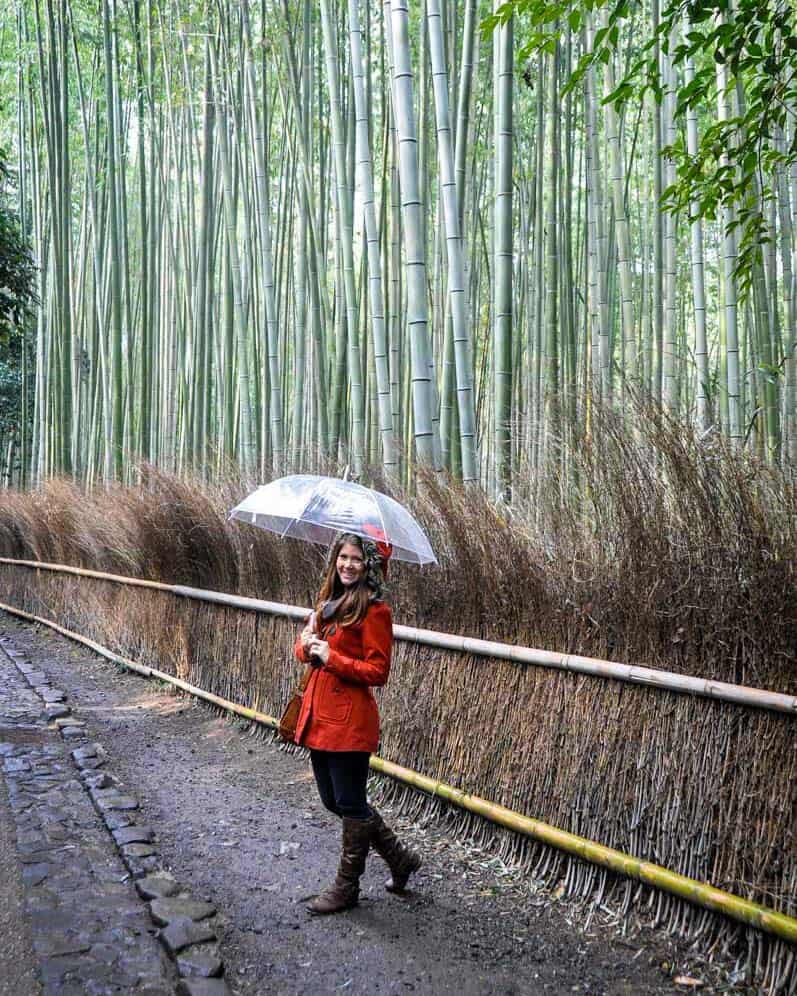 Arashiyama bamboo forest Kyoto Japan 2015