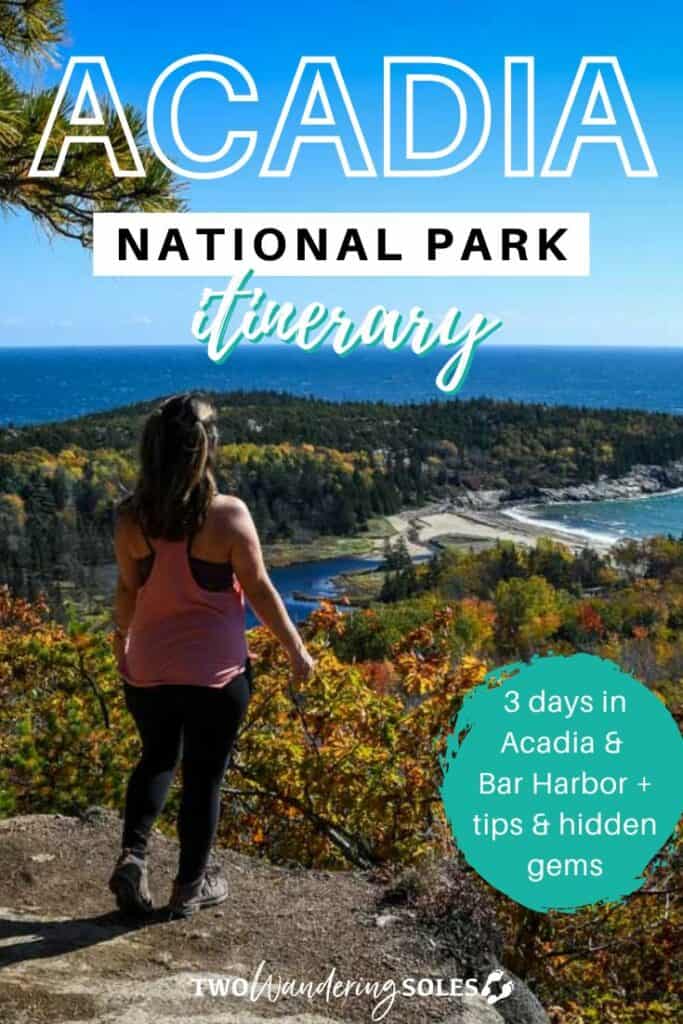 Acadia NP & Bar Harbor itinerary (Pin E)