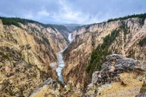 Artist Point Yellowstone National Park