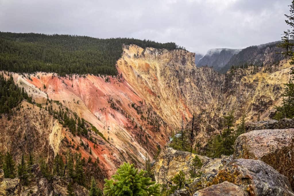 Artist Point Yellowstone National Park