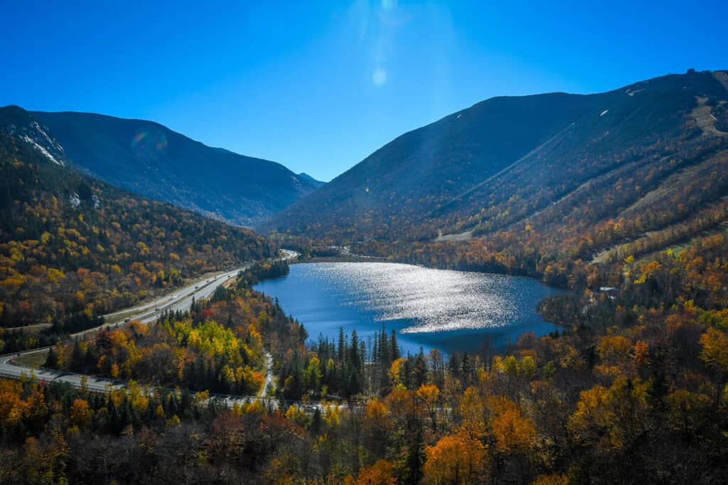 Artists Bluff hike Littleton New Hampshire