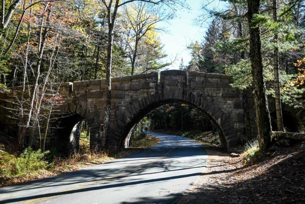 Stanley Brook Bridge Acadia National Park Maine