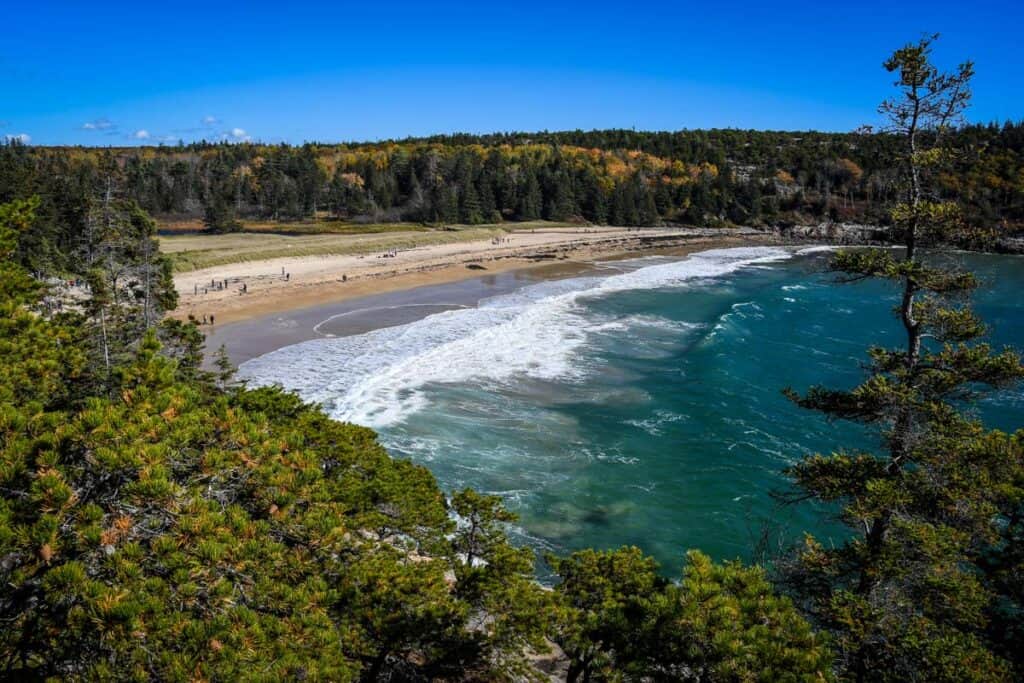 Sand Beach Acadia National Park Maine