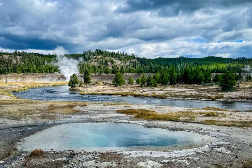 Firehole River Yellowstone National Park