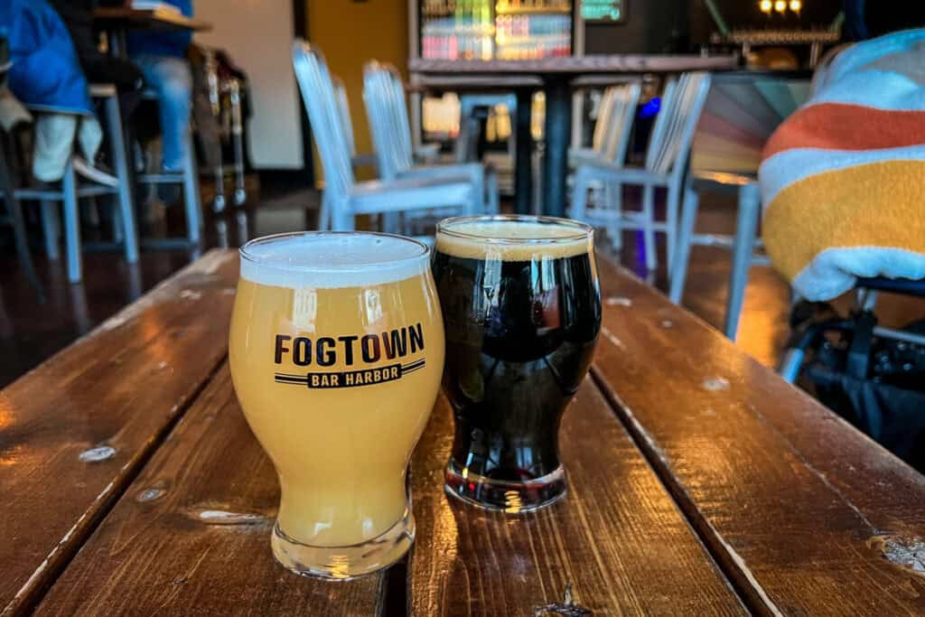 Fogtown Brewing Bar Harbor Maine