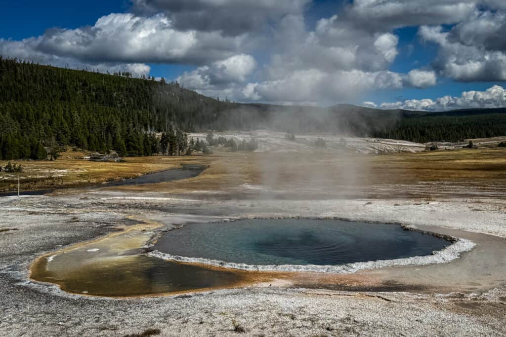 Upper Geyser Basin Yellowstone National Park