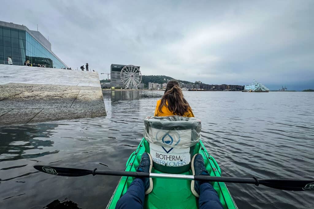 Green Kayak Oslo Norway