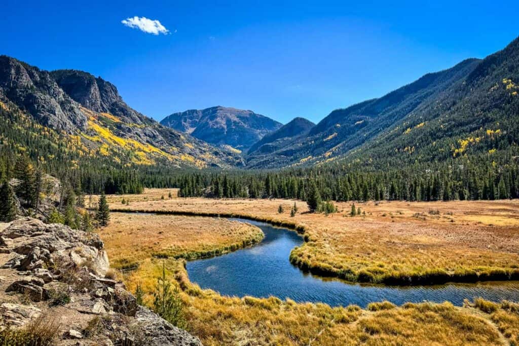 East Inlet Trail Rocky Mountain National Park