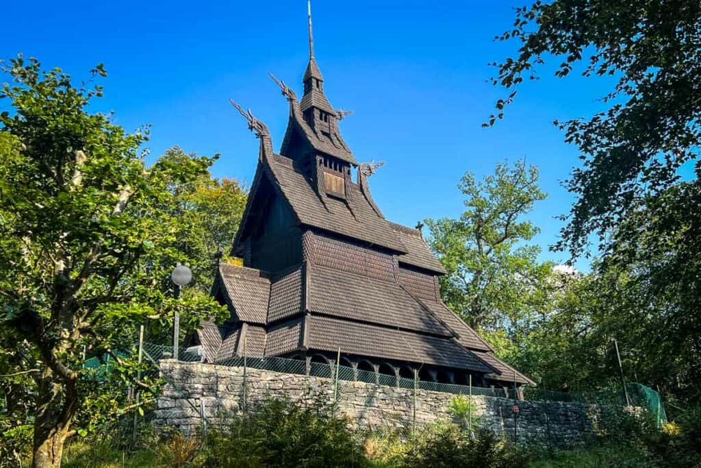 Fantoft Stave Church Bergen Norway