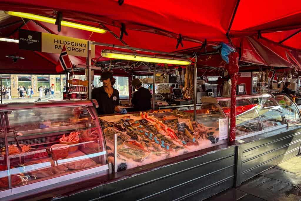 Bergen Fish Market Norway